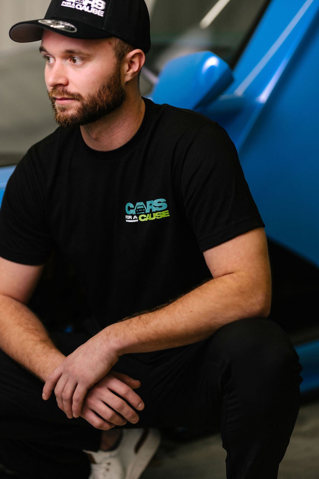 Cars for a Cause Black T-Shirt