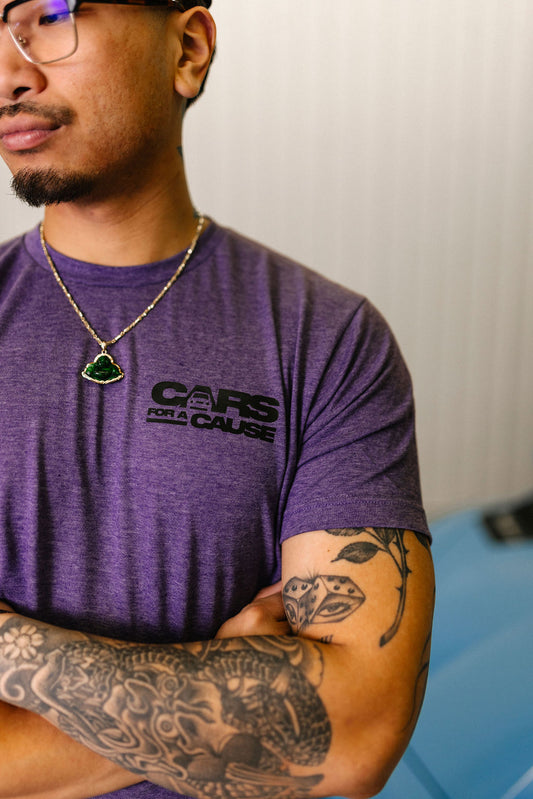 Cars for a Cause Purple T-Shirt