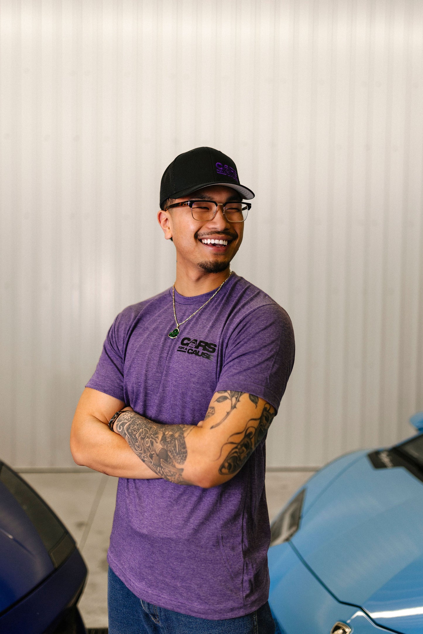 Cars for a Cause Purple T-Shirt