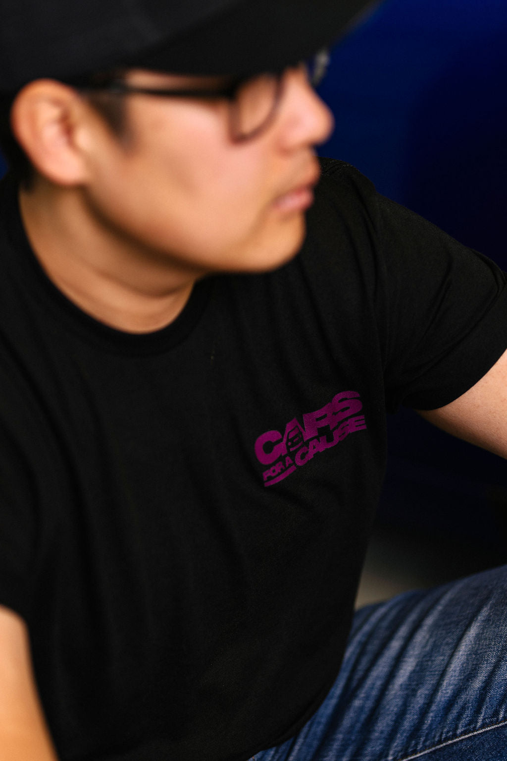 Cars for a Cause Black T-Shirt