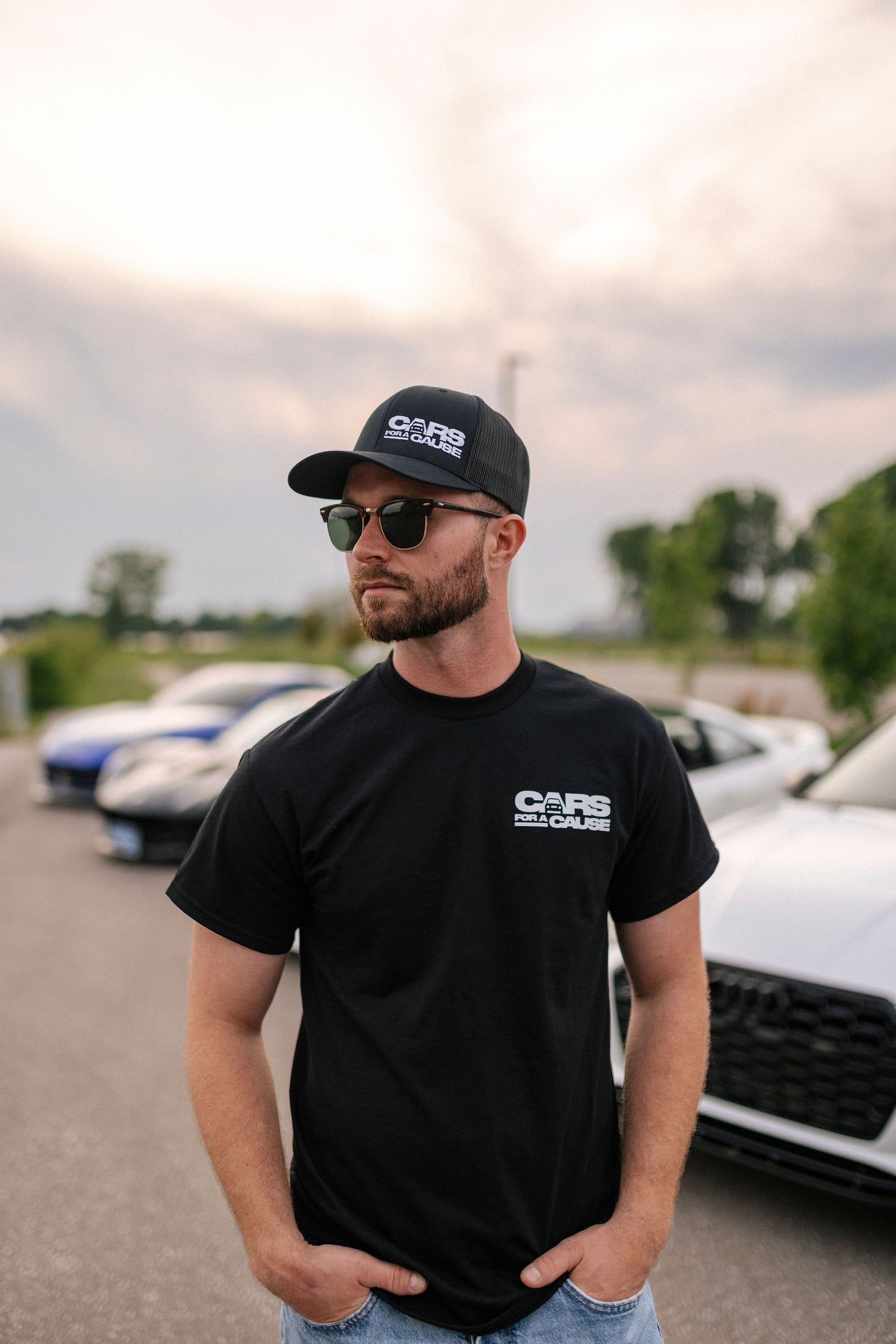 Cars for a Cause Black T-Shirt